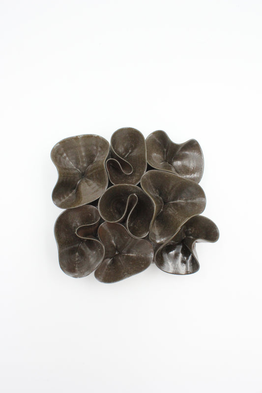 Vägghängd skulptur, Mörkchoklad